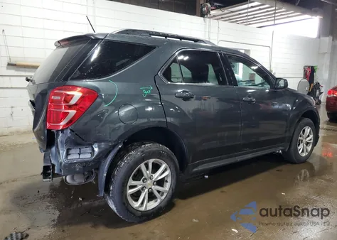 2017 Chevrolet Equinox Lt из США, поврежденный, VIN 2GNALCEK9H1609795